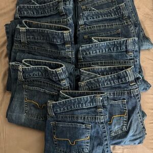 Women’s Dark Blue Denim Jeans - Classic Cut